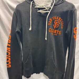 San Francisco Giants Soft As A Grape Lace-Up Hoodie